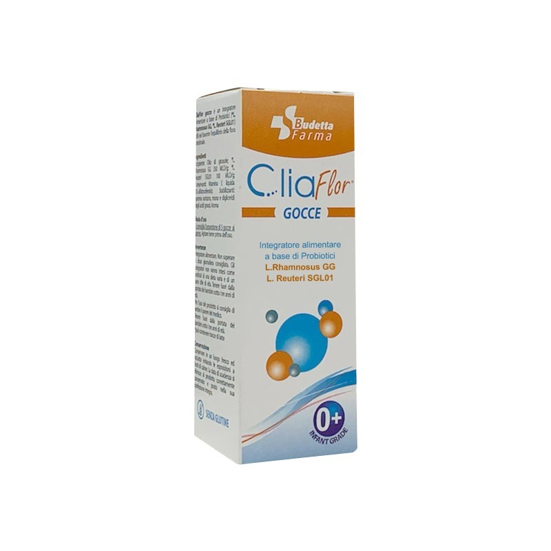 CliaFlor Gocce Integratore di Probiotici 20 ml